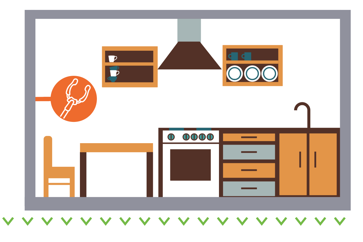 Store-Bought Kitchen