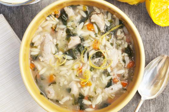 Orzo chicken soup